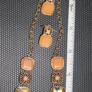 Necklace and earring set